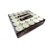 Kit Mini Velas Parafina Tea Lights Pequena 100 Unidades