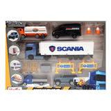 Kit Mini Work Machines Scania E Escavadeira 1 64