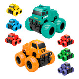Kit Miniatura Carrinho Monster Truck Pick Up Bigfoot Fricção