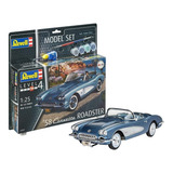 Kit Miniatura Para Montar Revell 67037 Corvette 58 Roadster