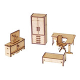 Kit Miniatura Quarto Solteiro