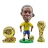 Kit Minicraque Ronaldinho Gaúcho + 2 Troféu Copa E Bola Ouro