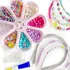 Kit Missangas Coloridas Para Montar Tiaras, Arco De Cabelo