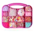 Kit Missangas Infantil Coloridas Pra Montar Pulseiras Brinco Comprimento 275 Mm Meu Arco-íris