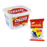 Kit Missoshiru Sopa De Missô pasta Misso 500g Hondashi 