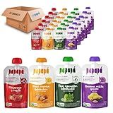 Kit Mix De Papinhas Orgânicas PAPAPÁ 4 Tipos 24 Unidades 