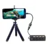 Kit Mobilador Hub 4 Portas Usb Para Celular Micro V8 + Tripé