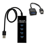 Kit Mobilador Para Celular Hub Usb 3 0 E Cabo Otg P Celular