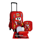 Kit Mochila Carros 3d