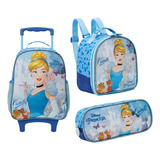 Kit Mochila Com Carrinho