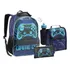 Kit Mochila Costas 4 Itens Game Escolar Menino Novidade