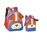 Kit Mochila De Costa Escolar 13 E Lancheira Bolsa 9 Infantil Cachorro Vermelha Clio 2025