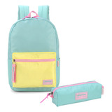 Kit Mochila De Costas Estojo Larissa Manoela Crinkle Up4you