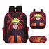 Kit Mochila De Costas Menino Naruto De Passeio Lançamento