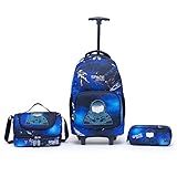 Kit Mochila De Rodinhas