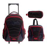 Kit Mochila De Rodinhas