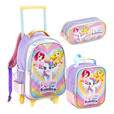 Kit Mochila Escolar Com