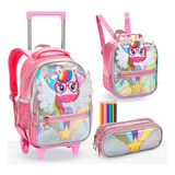 Kit Mochila Escolar De