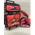 Kit Mochila Escolar Infantil Lancheira Rodinha Personagens