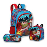 Kit Mochila Escolar Infantil