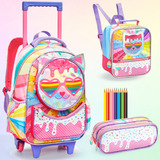 Kit Mochila Escolar Infantil