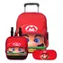 Kit Mochila Escolar Infantil Super Mario E Lancheira Estojo