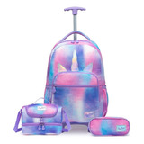 Kit Mochila Escolar Menino Infantil Lancheira Térmica Estojo