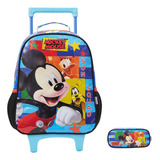 Kit Mochila Escolar Mickey