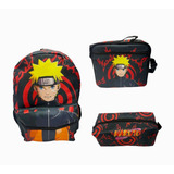 Kit Mochila Escolar Naruto