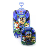 Kit Mochila Escolar Patrulha