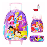 Kit Mochila Escolar Princesas