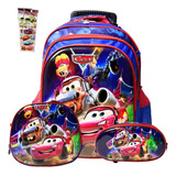 Kit Mochila Escolar Relampago