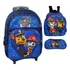Kit Mochila Escolar Rodinha  Estojo Lancheira