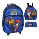 Kit Mochila Escolar Rodinha