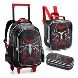 Kit Mochila Escolar Rodinha