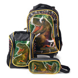 Kit Mochila Escolar Rodinhas
