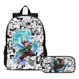 Kit Mochila Estojo Duplo