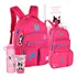 Kit Mochila Estojo Lancheira Rebecca Bonbon Rb2049