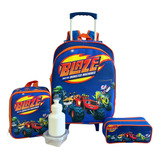 Kit Mochila Infantil Blaze