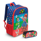 Kit Mochila Infantil Masculina