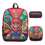 Kit Mochila Infantil Masculina