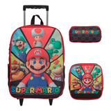 Kit Mochila Infantil Menino