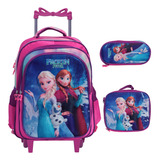 Kit Mochila Infantil Rodinha