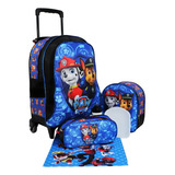 Kit Mochila Infantil Rodinhas