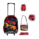 Kit Mochila Lancheira Estojo