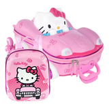 Kit Mochila Lancheira Hello