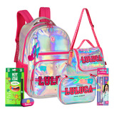 Kit Mochila Luluca Lulike