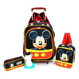 Kit Mochila Mickey Mouse
