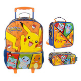 Kit Mochila Pokemon Rodinhas