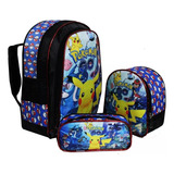 Kit Mochila Pokemon T3